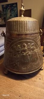 Versierde Doofpot 19-eeuw., Antiek en Kunst, Antiek | Koper en Brons, Ophalen of Verzenden