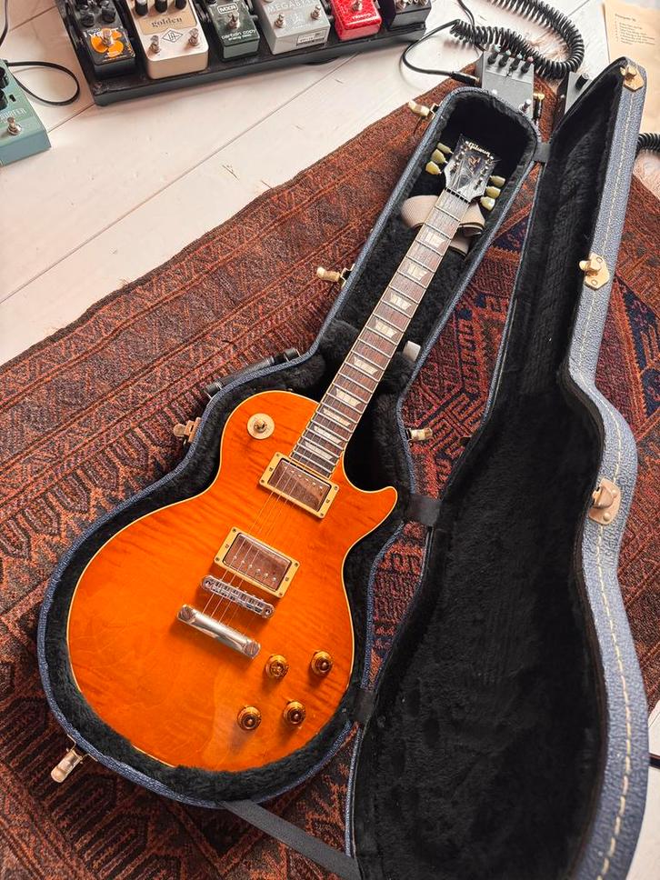 Epiphone Japan Les Paul Gibson head, Muziek en Instrumenten, Snaarinstrumenten | Gitaren | Elektrisch, Gebruikt, Solid body, Epiphone