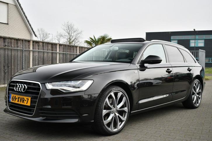 Audi A6 Avant 2.0 TFSI Orig-NL S-Line Panodak|LED MATRIX|BOS, Auto's, Audi, Bedrijf, Te koop, A6, ABS, Airbags, Airconditioning