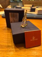 Swarovski viool met goud, Verzamelen, Swarovski, Ophalen of Verzenden, Zo goed als nieuw, Figuurtje
