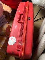 Te koop Delsey rode koffer, Gebruikt, Hard kunststof, 70 cm of meer, Minder dan 35 cm