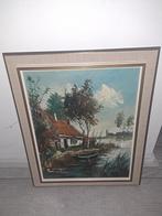 Prachtig schilderij gesigneerd rademaker(s), Antiek en Kunst, Ophalen of Verzenden