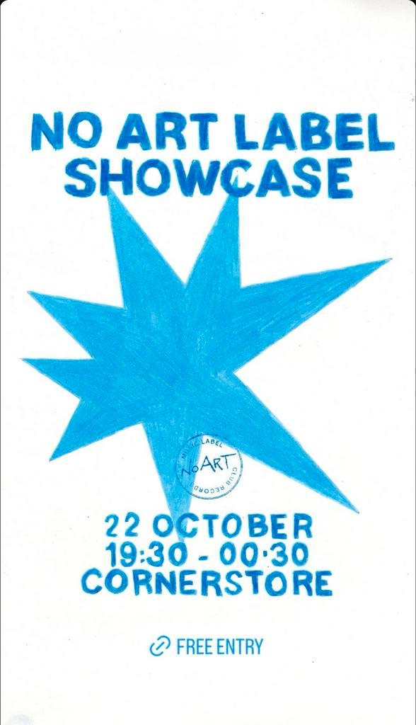 1x No art label show case - ADE 22 oktober, Tickets en Kaartjes, Concerten | Dance, Eén persoon, Oktober