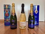 Drie flessen champagne, Verzamelen, Wijnen, Nieuw, Frankrijk, Vol, Champagne