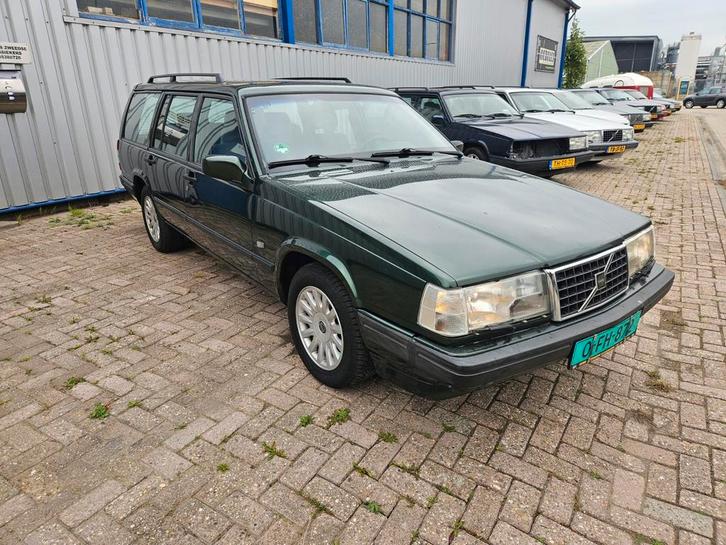 Volvo 940 2.3 1998 Groen LPG G3, Auto's, Volvo, Bedrijf, ABS, Airbags, Airconditioning, Centrale vergrendeling, Dakrails, Elektrische ramen