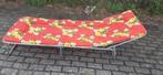 Vintage, Retro Stretcher, Ligbed, Strandbed, Ophalen, Gebruikt, Metaal, Verstelbaar