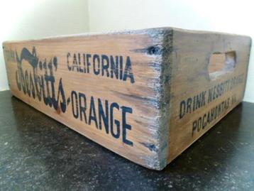 Brocante vintage frisdrank kist / krat / Amerika / Nesbitt's beschikbaar voor biedingen