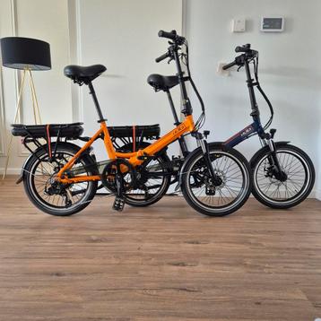 2x Z.G.A.N. Lacros S200 elektrische vouwfietsen (20inch) beschikbaar voor biedingen