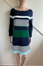 Marc Cain jurk maat 36 s gestreept groen blauw turquoise, Marc Cain, Blauw, Ophalen of Verzenden, Zo goed als nieuw
