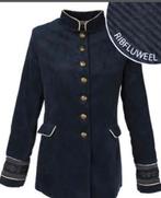 Hoofs rib blauwe carnavals jas, Carnaval, Overige maten, Ophalen of Verzenden, Zo goed als nieuw