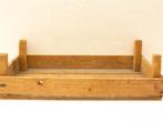 Houten krat 35595, Huis en Inrichting, Woonaccessoires | Kisten, Minder dan 50 cm, Gebruikt, 50 tot 100 cm, Ophalen of Verzenden