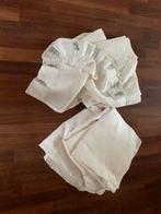 Witte gordijnen - IKEA Aina (linnen) - 4 stuks, 100 tot 150 cm, 200 cm of meer, Wit, Ophalen of Verzenden