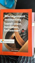Wim Koetzier - Management accounting, Ophalen of Verzenden, Zo goed als nieuw, Wim Koetzier, Management