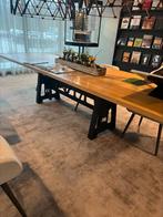Houten leestafel voor vele doeleinden te gebruiken, Ophalen, Gebruikt, Eikenhout, 200 cm of meer
