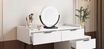 Make-up LED verlichte Spiegel 30cm ronde Ronde spiegel beschikbaar voor biedingen