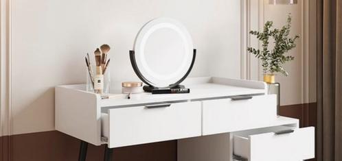 Make-up LED verlichte Spiegel 30cm ronde Ronde spiegel, Huis en Inrichting, Woonaccessoires | Spiegels, Nieuw, Minder dan 50 cm