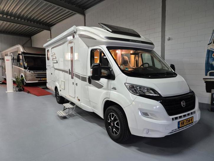 Hymer T 588 SL | 150PK | Levelsysteem | 2x Zonnepaneel |, Caravans en Kamperen, Campers, Bedrijf, tot en met 4, Half-integraal