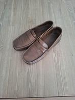 Tremp Mocassin schoenen Leer Khakikleur, Tremp, Ophalen of Verzenden, Zo goed als nieuw, Espadrilles of Moccasins