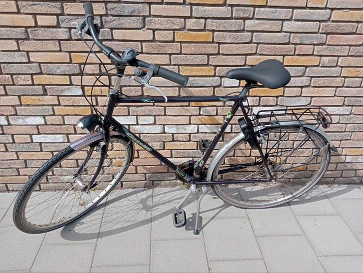 Gazelle herenfiets, Fietsen en Brommers, Fietsen | Dames | Omafietsen, Gebruikt, 53 tot 56 cm, Versnellingen, Ophalen
