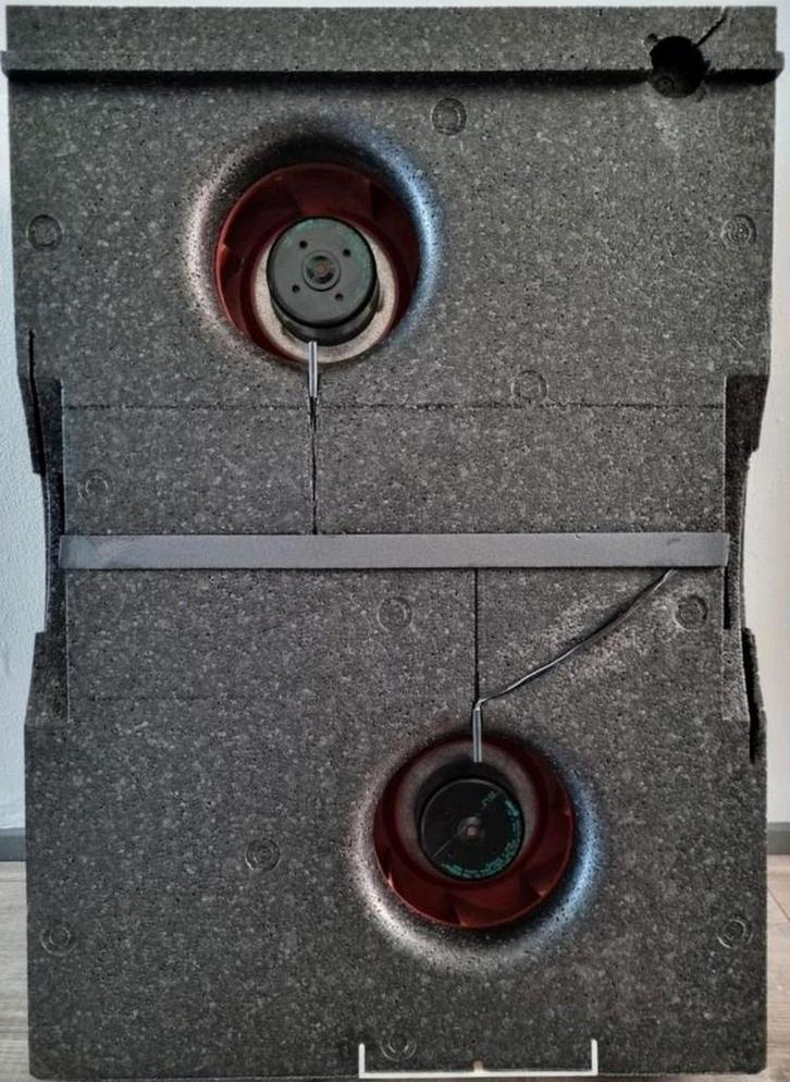 Gereviseerde Itho HRU-sv cassette ouder type, Doe-het-zelf en Verbouw, Ventilatie en Afzuiging, Zo goed als nieuw, Ventilator en Afzuiger