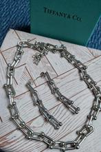 Sieraden set ketting met oorbellen Zilverkleurig, Overige materialen, Verstelbaar, Nieuw, Ophalen of Verzenden