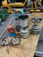 Camping gaspitten en lamp, Gebruikt, Geen idee, Coleman en Camping Gaz, Ophalen of Verzenden