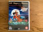 3) All Dogs Go To Heaven, Don Bluth Animatie uit 1989., Cd's en Dvd's, Dvd's | Tekenfilms en Animatie, Alle leeftijden, Ophalen of Verzenden
