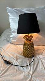 Lamp zwart goud kleur ananas, Ophalen of Verzenden, Zo goed als nieuw, Minder dan 50 cm