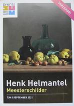 folder tentoonstelling Henk Helmantel - meesterschilder, Ophalen of Verzenden, Zo goed als nieuw, Folder