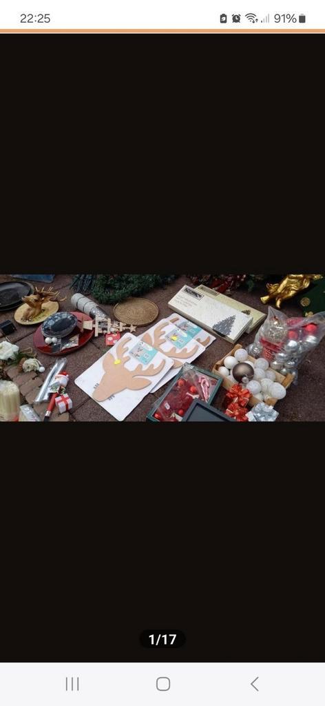 Kerst / rommelmarkt spullen, Diversen, Rommelmarktspullen, Zo goed als nieuw, Ophalen
