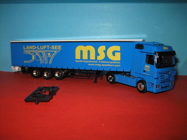 MSG  Land-Luft-See  MERCEDES 1841  AWM, Hobby en Vrije tijd, Modelauto's | 1:87, Nieuw, Bus of Vrachtwagen, Efsi, Ophalen of Verzenden