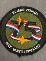 Embleem KLU F-35, 75 jaar vrijheid, Verzenden, Nieuw, Patch, Badge of Embleem