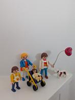 Playmobil familie , gezin, baby, buggy, hond, Ophalen of Verzenden, Zo goed als nieuw