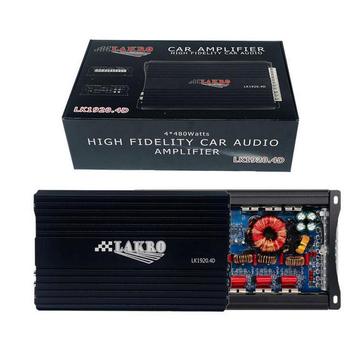 Lakro LK1920.4d 4kanaals high-end autoversterker 1920watt beschikbaar voor biedingen