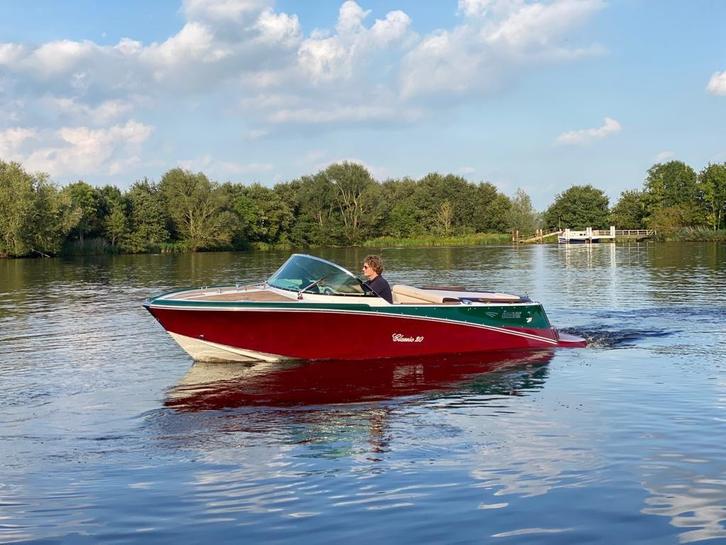 Quicksilver Classic 20 4.3 MPI Mercruiser (retro Riva Boesch, Watersport en Boten, Speedboten, Gebruikt, 6 meter of meer, Benzine