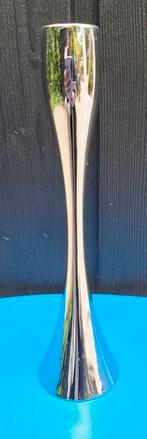 Chroom Stelton kandelaar kaarsenstandaard chromen, Huis en Inrichting, Woonaccessoires | Kandelaars en Kaarsen, Gebruikt, Ophalen of Verzenden