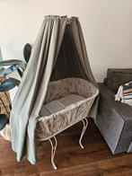 Vintage smeedijzeren wiegje met hemeltje, Kinderen en Baby's, Ophalen, Zo goed als nieuw, Wieg