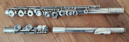 Pearl dwarsfluit elegante PF-795 RE., Muziek en Instrumenten, Blaasinstrumenten | Dwarsfluiten en Piccolo's, Gebruikt, Dwarsfluit