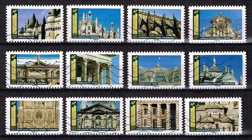 Postzegels uit Frankrijk - K 3315 - gebouwen, Postzegels en Munten, Postzegels | Europa | Frankrijk, Gestempeld, Verzenden