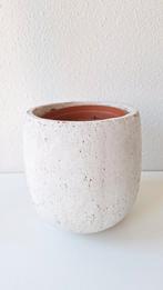 Bloempot plantenpot, diameter pot 14 cm, 19 cm hoog, Rond, Ophalen of Verzenden, Zo goed als nieuw, Aardewerk