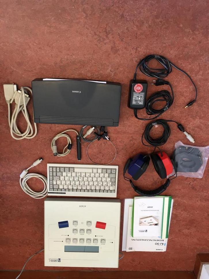 Gehoor test apparaat Auritec AT409 met toebehoren, Diversen, Braces, Gebruikt, Ophalen of Verzenden