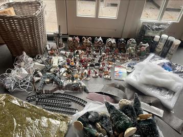 COMPLEET kerstdorp lemax beschikbaar voor biedingen