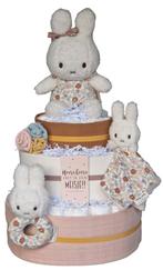 Nijntje luiertaart , babyshower , luiertaart meisje, Kraamcadeau, Little.dutch, Tweeling5@hotmail.com, Nieuw