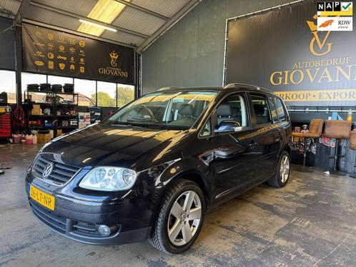 Volkswagen Touran 1.6-16V FSI Highline inruilen mogelijk, Auto's, Volkswagen, Bedrijf, Te koop, Touran, ABS, Airbags, Airconditioning