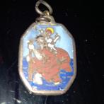 Heilige Christoffel – Hangertje, Ophalen of Verzenden, Gebruikt