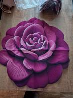 Bloemvormig vloerkleed - Roze, 50 tot 100 cm, Nieuw, Rood, 50 tot 100 cm