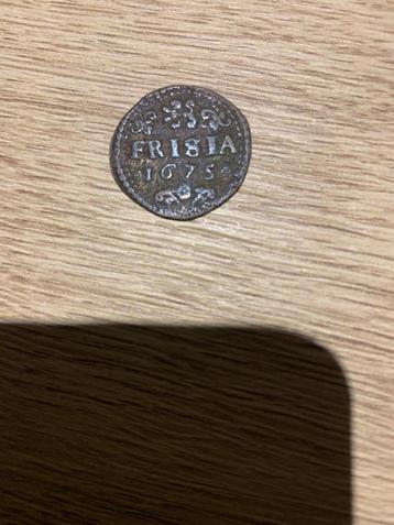 Duit Frisia 1675 beschikbaar voor biedingen