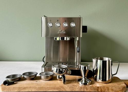 Solis Barista Gran Gusto 114, Witgoed en Apparatuur, Koffiezetapparaten, Zo goed als nieuw, Gemalen koffie, Koffiebonen, Koffiepads en cups
