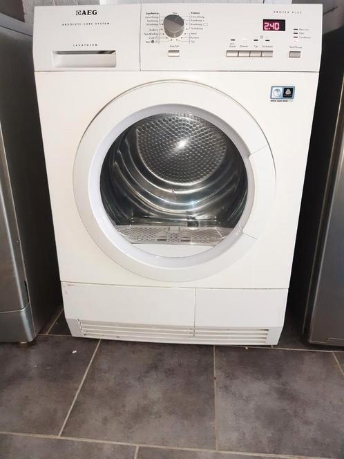 AEG WARMTEPOMPDROGER (A++), Witgoed en Apparatuur, Wasdrogers, Zo goed als nieuw, Overige typen, 6 tot 8 kg, 85 tot 90 cm, Ophalen