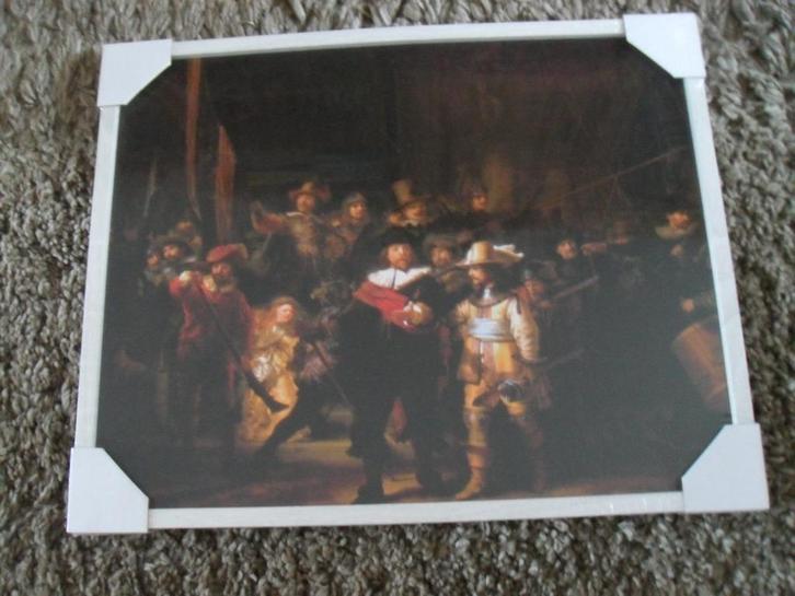 Schilderijen Rembrandt, Huis en Inrichting, Woonaccessoires | Schilderijen, Tekeningen en Foto's, Nieuw, Schilderij, Ophalen